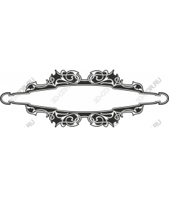 Exquisite decorative frame