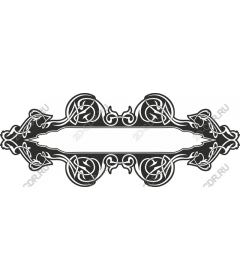  Elegant floral frame
