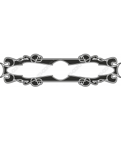 Elegant vintage frame