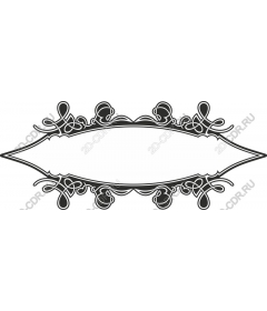  Изысканная винтажная декоративная рамка
