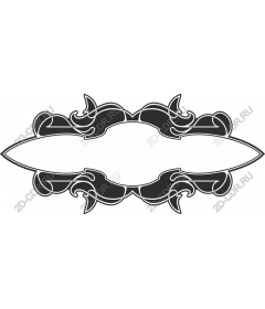 Exquisite decorative frame