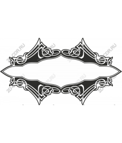  Frame with Celtic knot