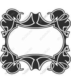 Exquisite vintage frame