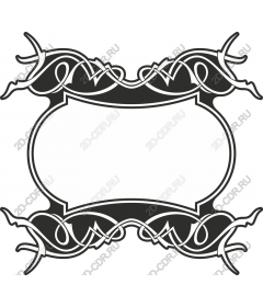  Elegant decorative frame