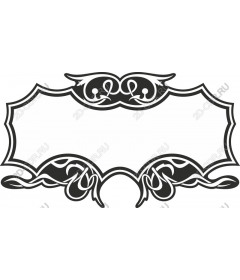  Изысканная винтажная рамка