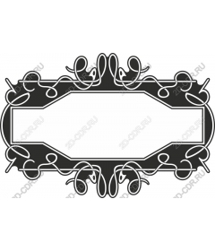  Elegant decorative frame