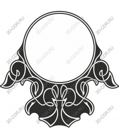  Elegant floral frame