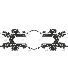  Decorative frame in the shape of a heart