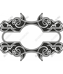 Exquisite decorative frame