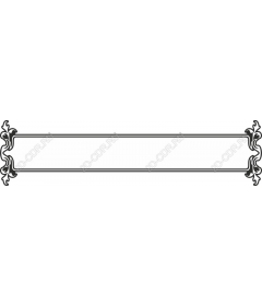 Elegant vintage frame
