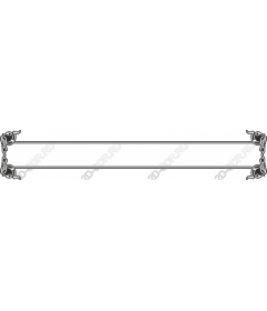 Exquisite decorative border