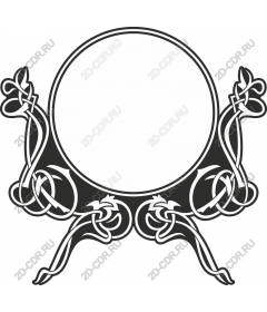  Frame with Celtic knot