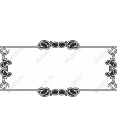 Decorative frame Elegant