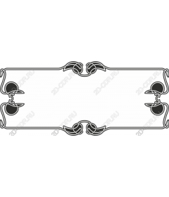  Elegant decorative frame