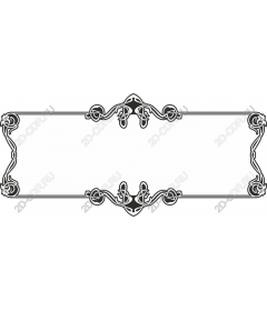  Decorative vintage frame