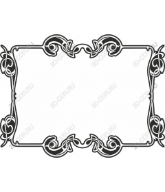  Elegant decorative frame