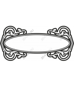  Изысканная винтажная рамка
