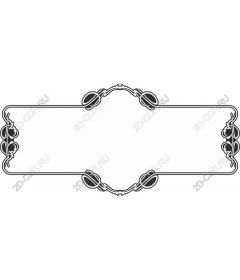 Elegant decorative frame /