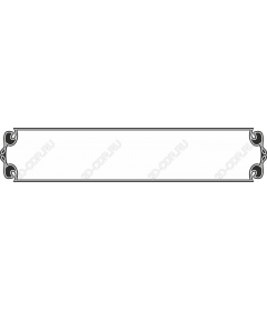 Vintage elegant decorative banner