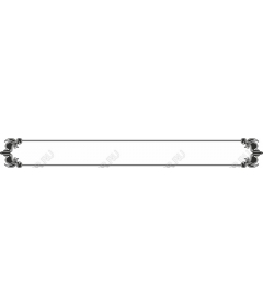 Decorative vintage frame