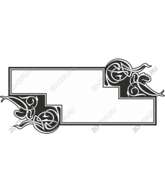  Elegant decorative frame