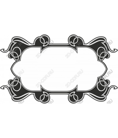  Elegant decorative frame