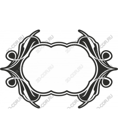  Elegant decorative frame