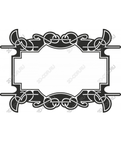 Elegant decorative vintage frame