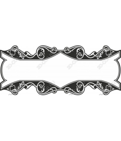 Exquisite vintage frame