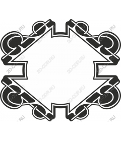  Elegant decorative frame border