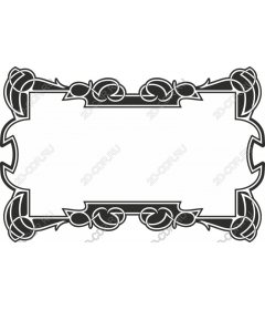  Elegant black decor frame