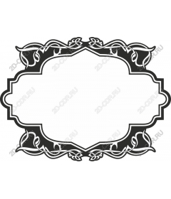  Elegant decorative frame