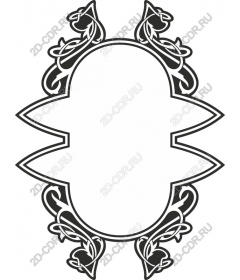  Elegant decorative frame