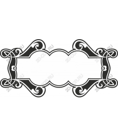 Elegant vintage frame