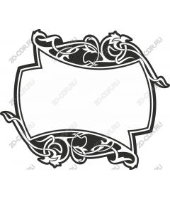  Decorative frame-ornament