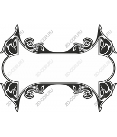  Elegant decorative frame
