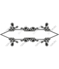  Decorative vintage frame