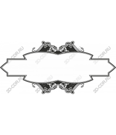  Elegant decorative frame