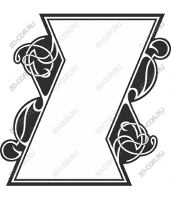 Elegant decorative frame