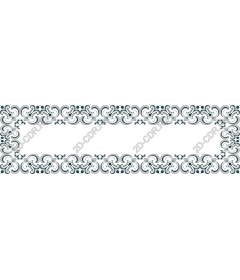  Elegant floral frame