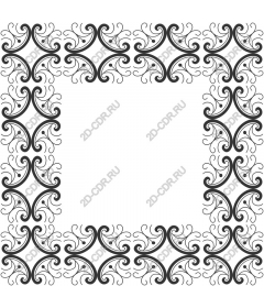  Elegant decorative frame