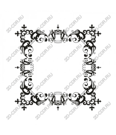  Elegant decorative frame