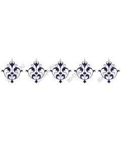 Decorative set of "Floral elegance"