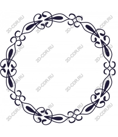  Elegant floral wreath