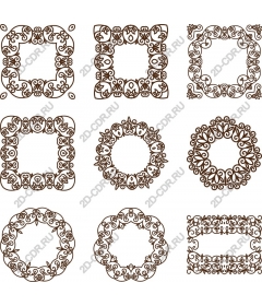  Коллекция рамок Floral Elegance