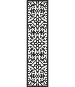 Elegant floral pattern