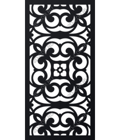  Black and white ornament