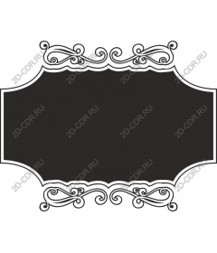  Art frame-scroll