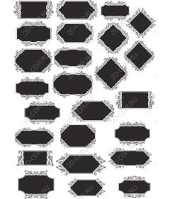 Набор декоративных рамок - Коллекция