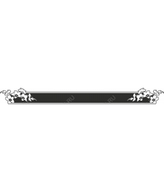  Elegant floral divider